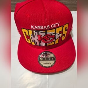 New Era Red Kansas City Chiefs 9FIFTY Snapback